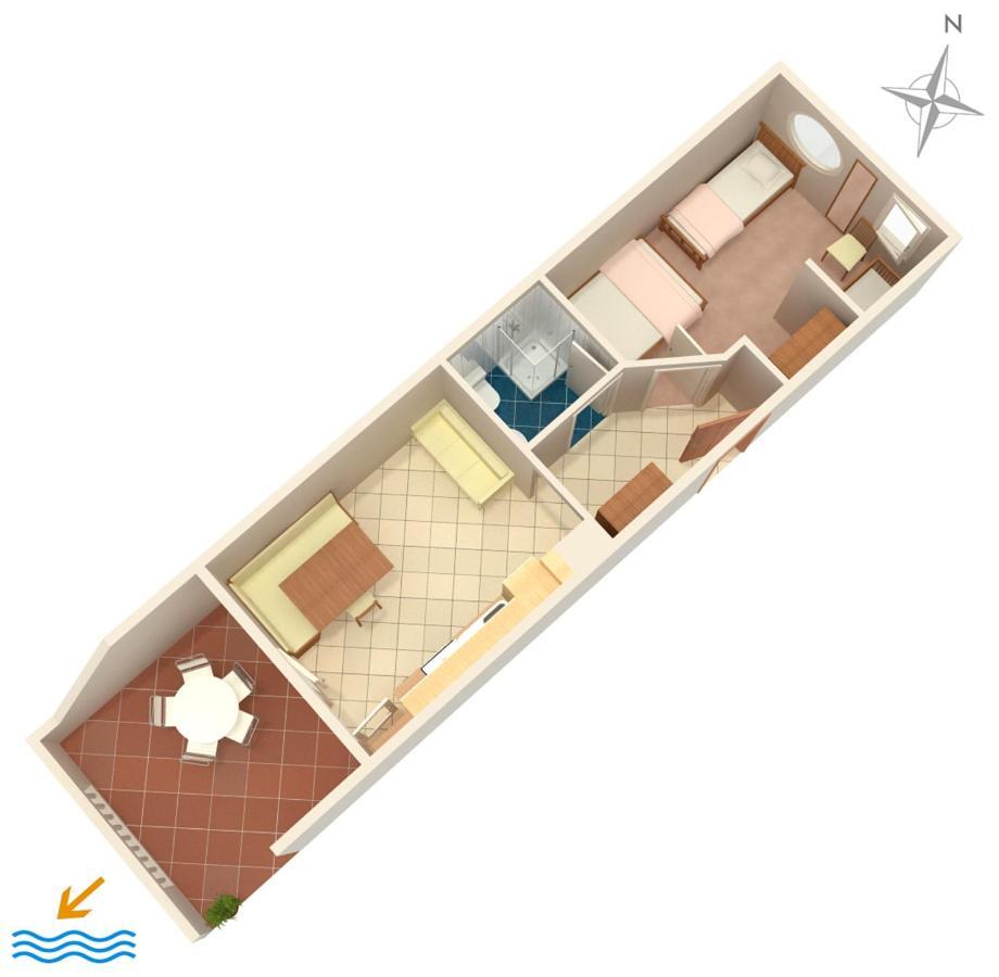 Apartments By The Sea Mandre, Pag - 4098 Kültér fotó